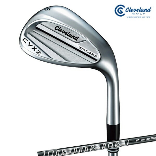24SSダンロップメンズクリーブランドCVX2ZIPCOREウェッジDiamanaforCGIIカーボンシャフトClevelandGolf【24】