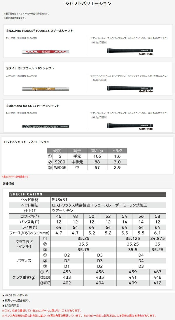 24SSダンロップメンズクリーブランドCVX2ZIPCOREウェッジDiamanaforCGIIカーボンシャフトClevelandGolf【24】