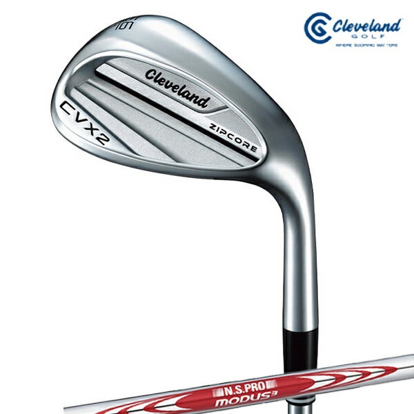 24SSダンロップメンズクリーブランドCVX2ZIPCOREウェッジNSPROMODUS3TOUR115スチールシャフトClevelandGolf【24】