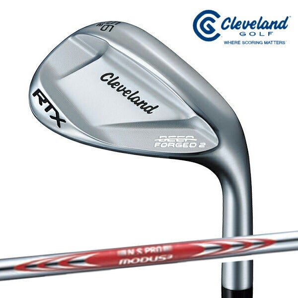 【特注】23FWダンロップメンズクリーブランドディープフォージド2ウェッジNSPROMODUS3TOUR105スチールシャフトClevelandGolf【23】