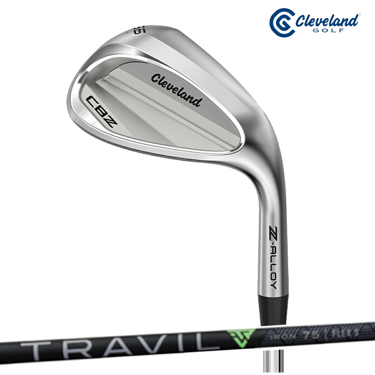 【メーカーカスタム】ダンロップクリーブランドメンズCBZウェッジTRAVIL75カーボンシャフト【26SS】