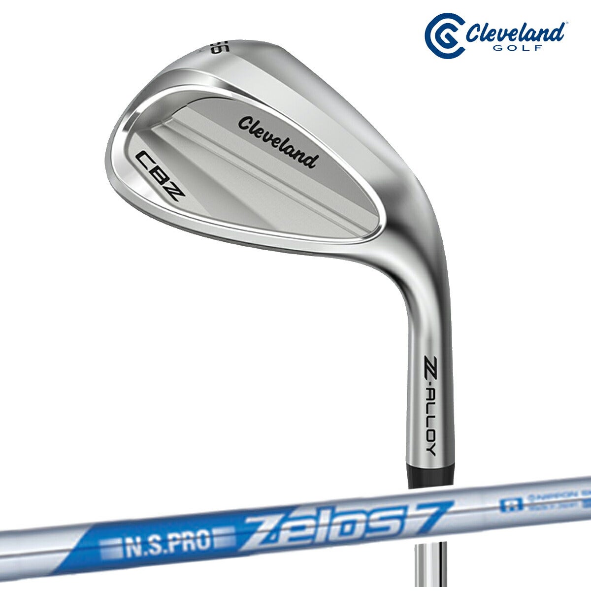 【メーカーカスタム】ダンロップクリーブランドメンズCBZウェッジNSPROZELOS7スチールシャフト【26SS】