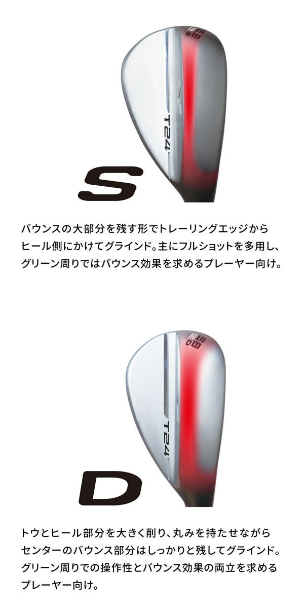 24SSミズノメンズT24ウェッジデニムカッパーダイナミックゴールドHTスチールシャフトMIZUNOGOLF日本正規品【23】
