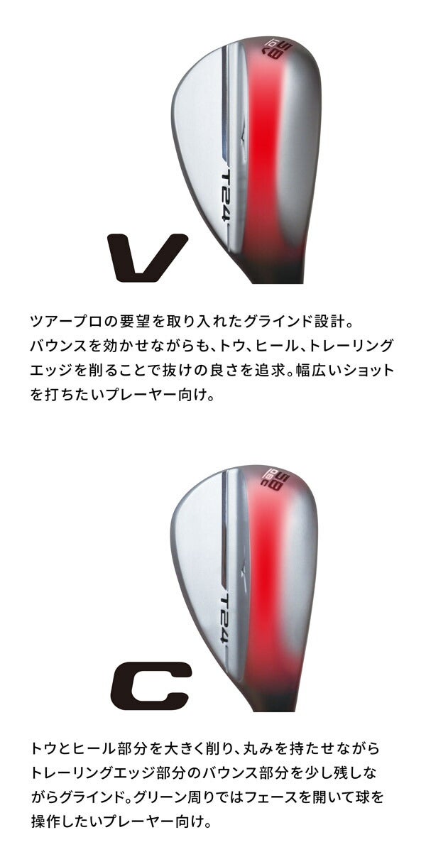 24SSミズノメンズT24ウェッジデニムカッパーダイナミックゴールドHTスチールシャフトMIZUNOGOLF日本正規品【23】
