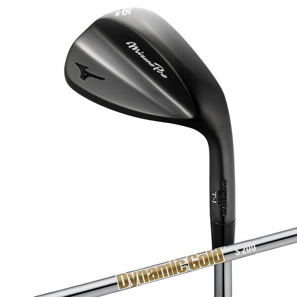【メーカーカスタム】ミズノメンズMizunoProT-1ブラックIPウェッジダイナミックゴールドHTスチールシャフトMIZUNOGOLF日本正規品【25】