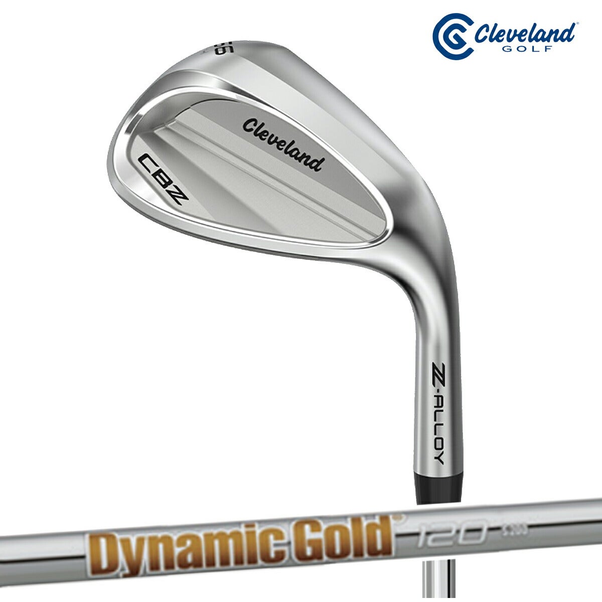 【メーカーカスタム】ダンロップクリーブランドメンズCBZウェッジダイナミックゴールド120スチールシャフト【26SS】