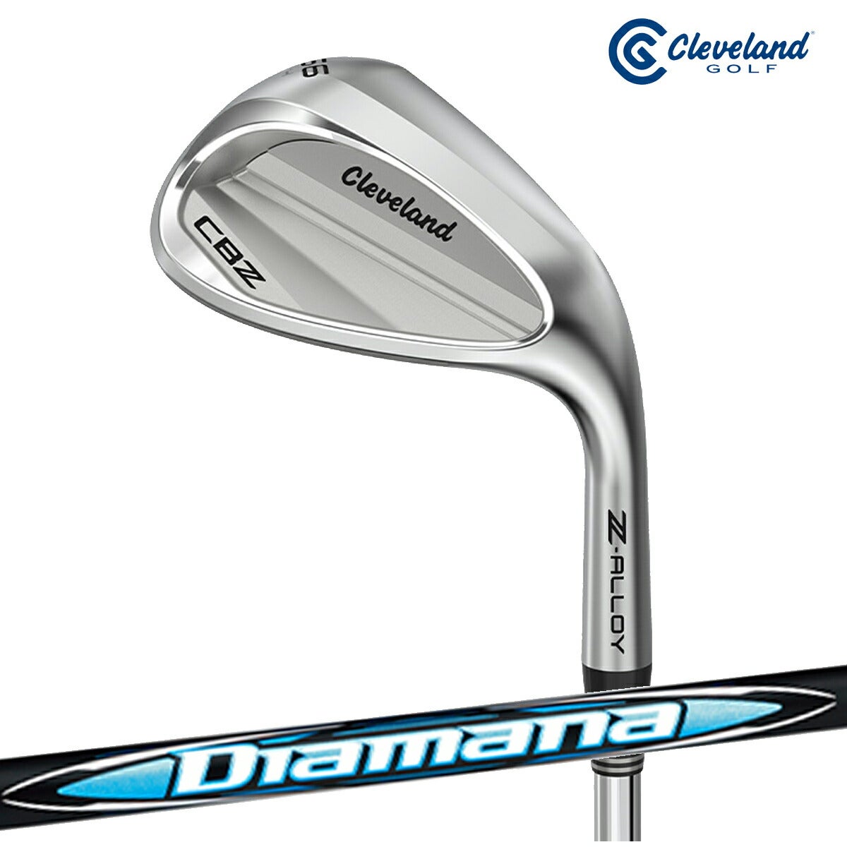 【メーカーカスタム】ダンロップクリーブランドメンズCBZウェッジDiamanaforCGIIIカーボンシャフト【26SS】