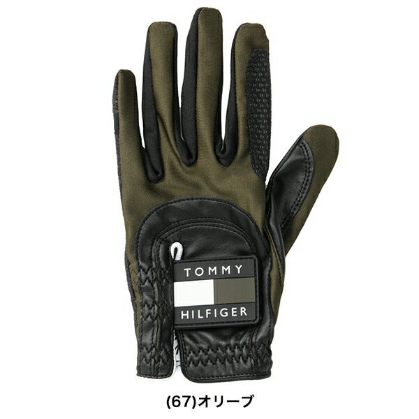 トミーヒルフィガー2023年秋冬モデルレディースワンサイズゴルフグローブ左手用18-21cmTHMG300LTOMMYHILFIGER【23】