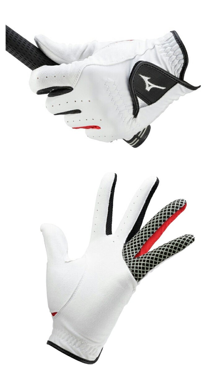 ミズノメンズCOMFYGRIPコンフィグリップゴルフグローブ左手用5MGML551左手装着用【25】