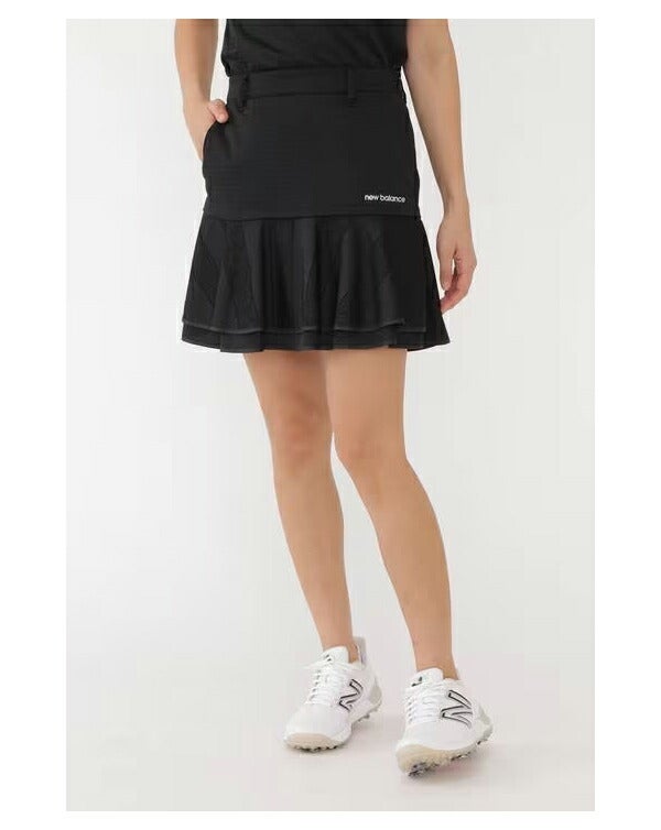 ニューバランスゴルフ2023年春夏モデルレディースハイブリッドスウェットスカート012-3134509NEWBALANCEGOLF【23】