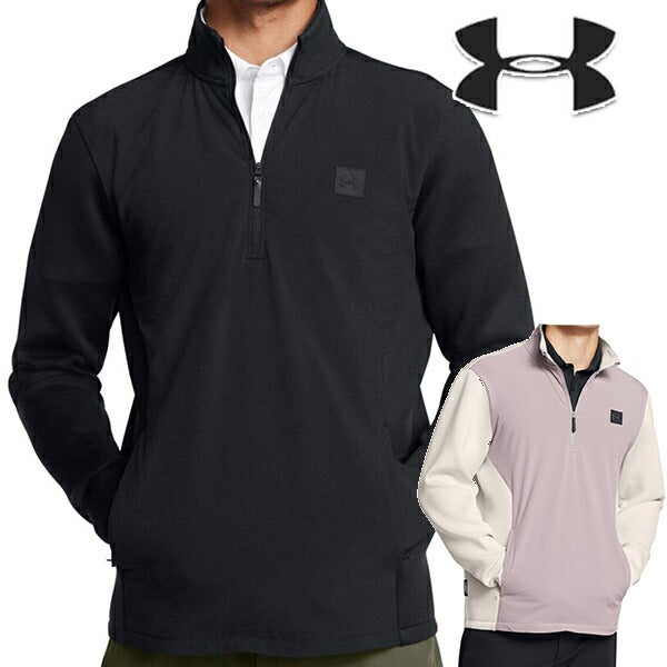 アンダーアーマー2024年秋冬モデルメンズUAドライブプロストームハイブリッド1/2ジップジャケット1387118UNDERARMOUR【24】