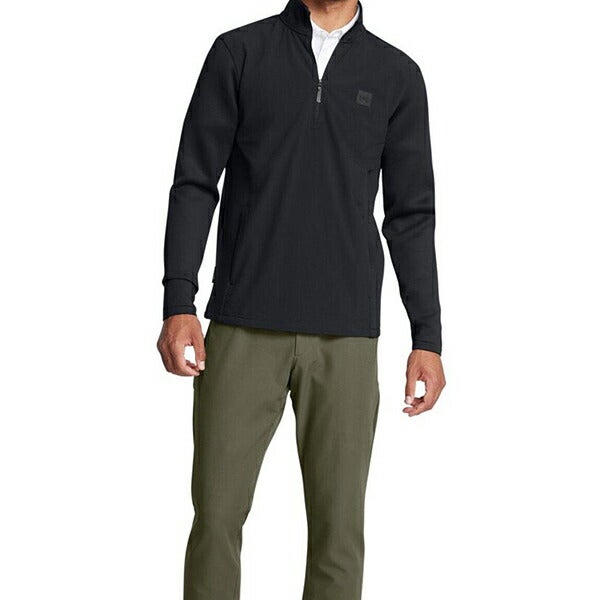 アンダーアーマー2024年秋冬モデルメンズUAドライブプロストームハイブリッド1/2ジップジャケット1387118UNDERARMOUR【24】