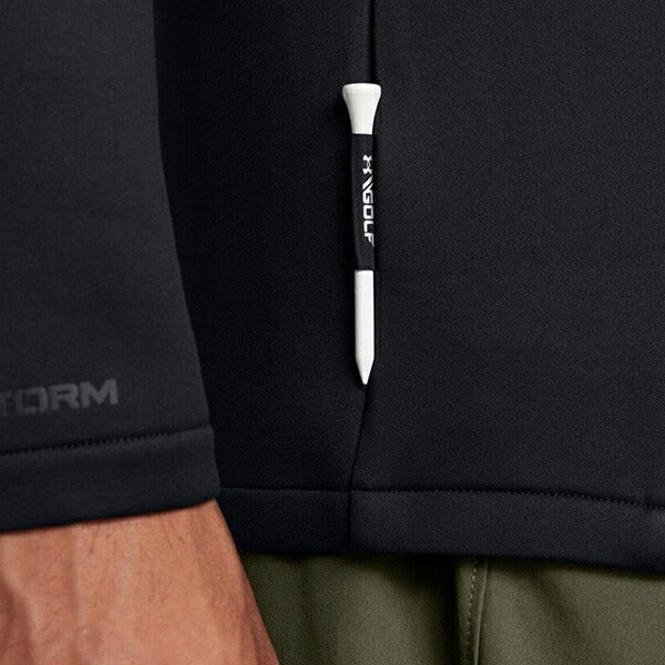 アンダーアーマー2024年秋冬モデルメンズUAドライブプロストームハイブリッド1/2ジップジャケット1387118UNDERARMOUR【24】