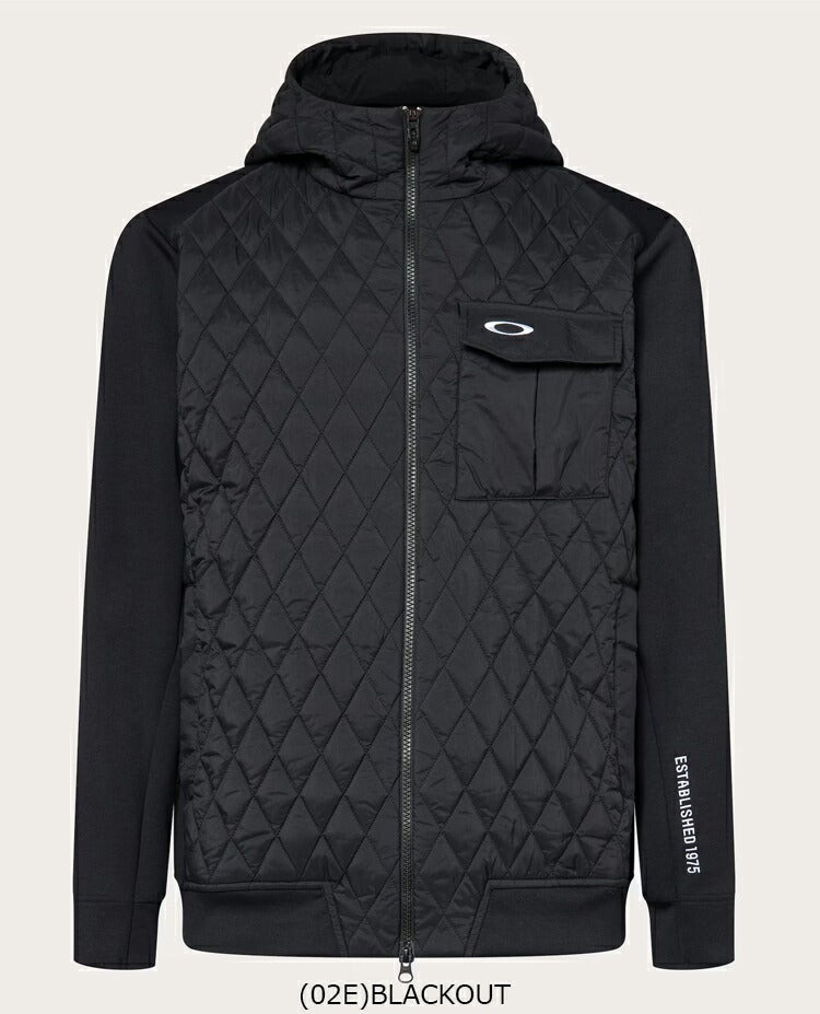 オークリー2025年秋冬モデルメンズOAKLEYHYBRIDPUFFFLEECE8.0フリースFOA408280ハイブリッドジャケット【25】