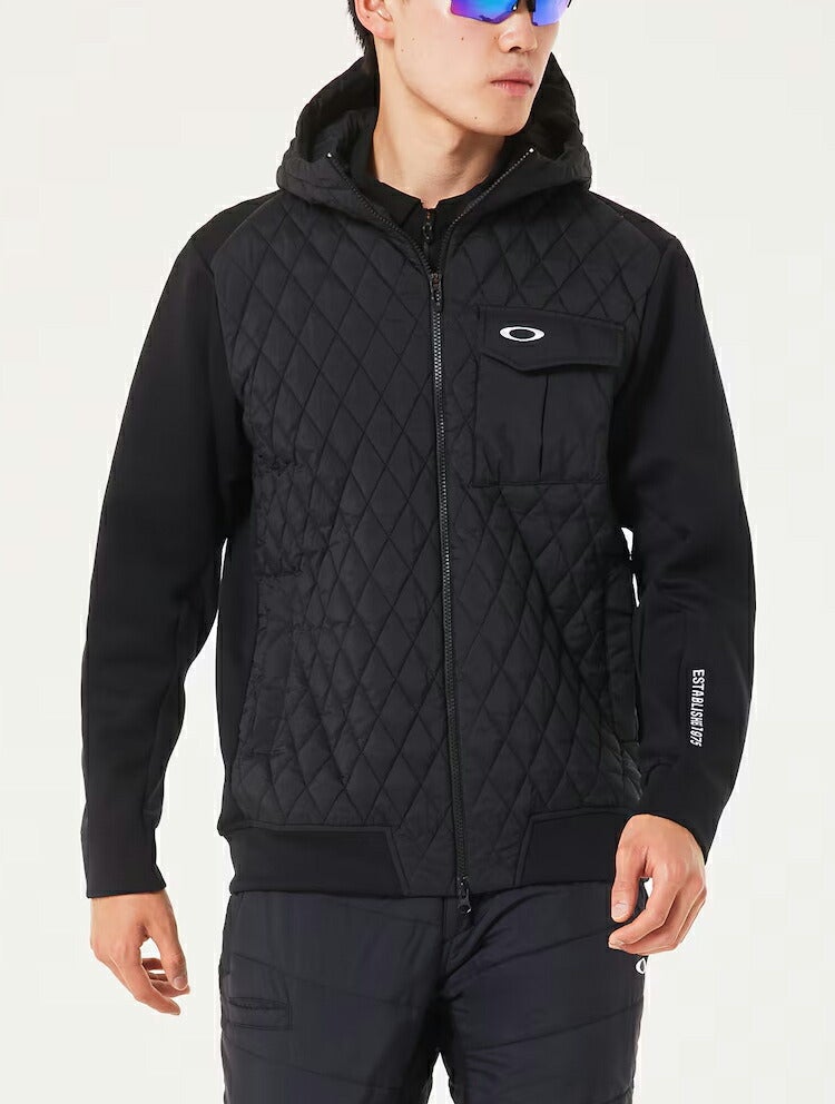 オークリー2025年秋冬モデルメンズOAKLEYHYBRIDPUFFFLEECE8.0フリースFOA408280ハイブリッドジャケット【25】