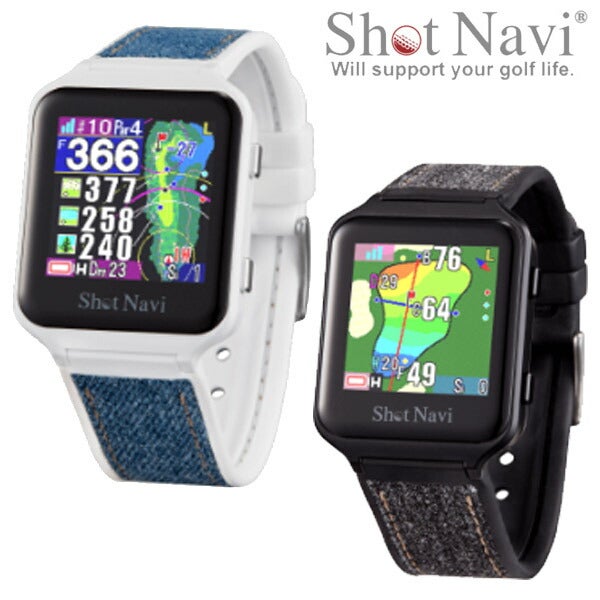 ショットナビ EVOLVE α 腕時計 ゴルフナビ GPS ゴルフ ナビ ＜ショット
