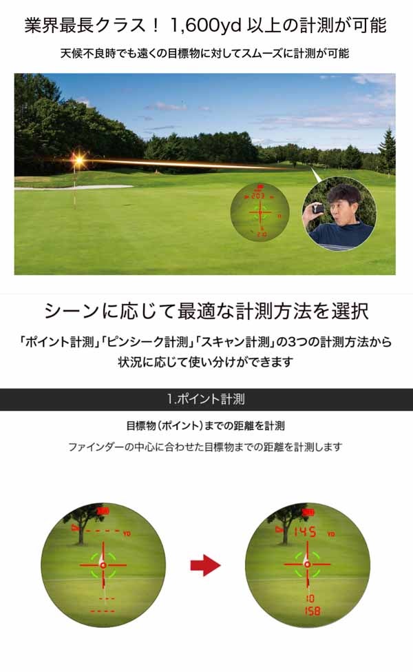 ショットナビRAYSGRレーザーゴルフナビ【24】