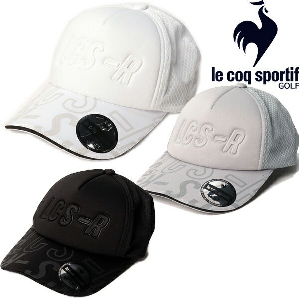 ルコック2023年春夏モデルメンズ【RIJOUME】3DエンボスロゴキャップQGBVJC07【23】lecoqsportif[ルコックスポルティフ]