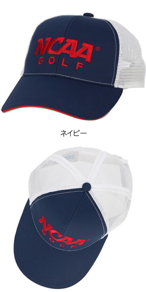 NCAAゴルフ2023年春夏モデルメンズメッシュキャップNG9003【23】