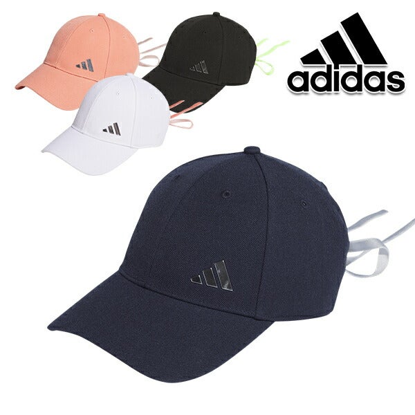 アディダス2023年春夏モデルレディースadidasメタルロゴリボンキャップmms56【23】
