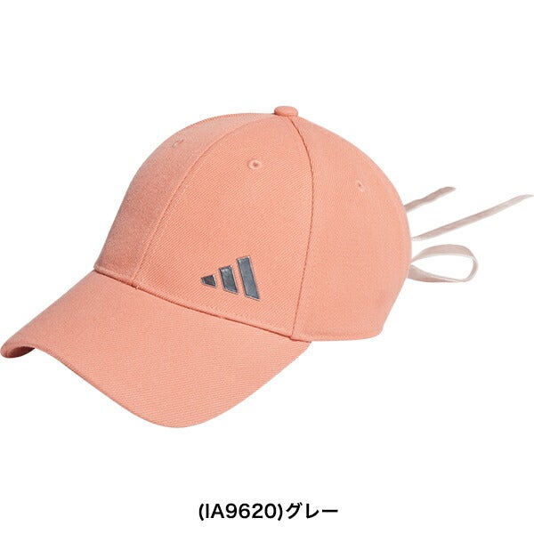 アディダス2023年春夏モデルレディースadidasメタルロゴリボンキャップmms56【23】