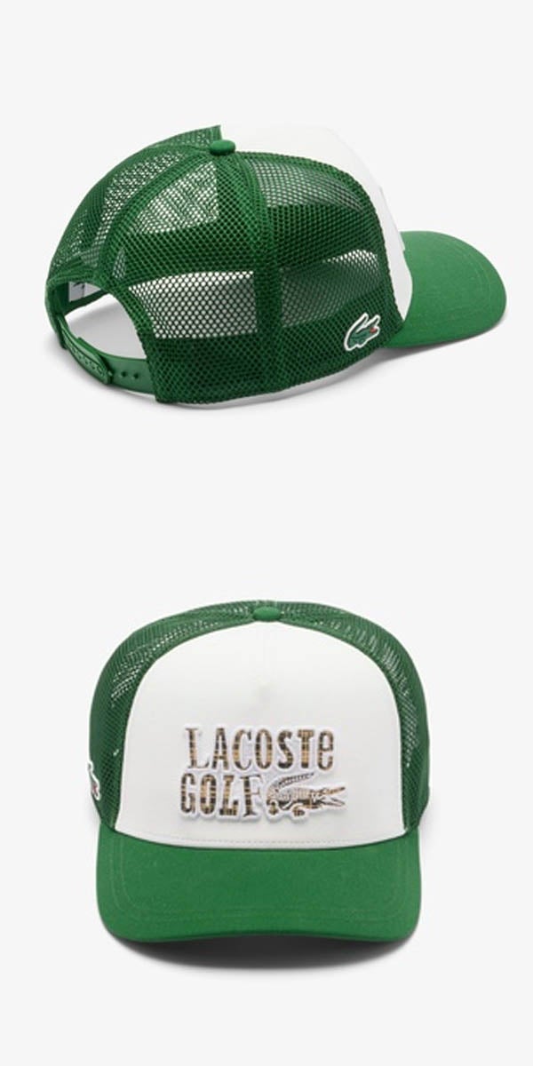 ラコステ2025年春夏モデルメンズゴルフメッシュキャップRK9168-99LACOSTE【25】