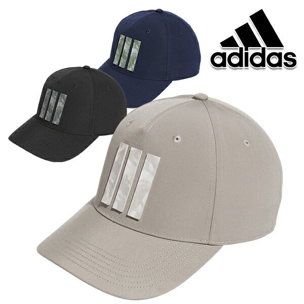 アディダス2025年春夏モデルゴルフメンズグラフィックスリーストライプスクーリングキャップKVI35adidasgolf【25】