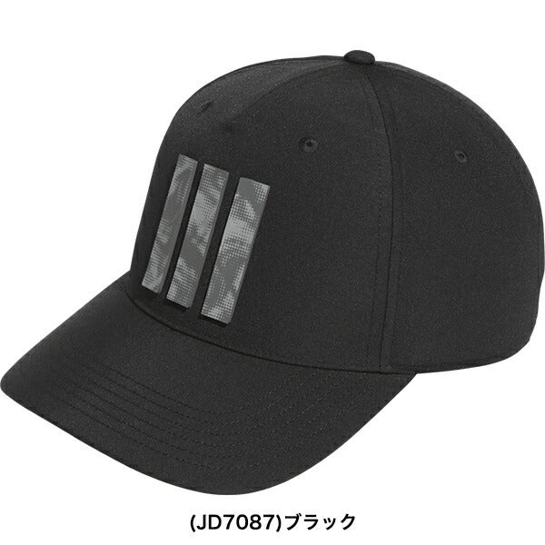 アディダス2025年春夏モデルゴルフメンズグラフィックスリーストライプスクーリングキャップKVI35adidasgolf【25】