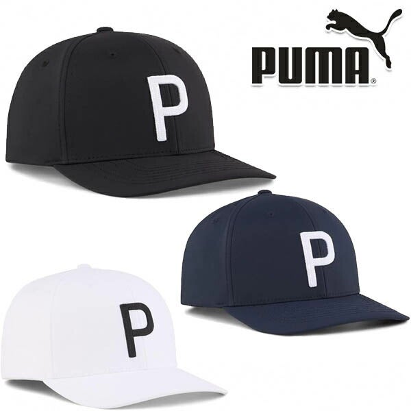 プーマゴルフ2025年春夏モデルヘリテージPキャップ026133PUMAGOLF【25】