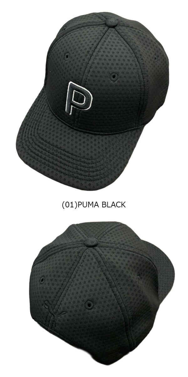 プーマゴルフ2025年春夏モデルオールメッシュPキャップ026683PUMAGOLF【25】