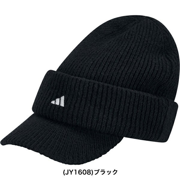 アディダスゴルフ2025年秋冬モデルメンズＣＯＬＤ．ＲＤＹグラフィックブリムニットキャップKQE15【25】