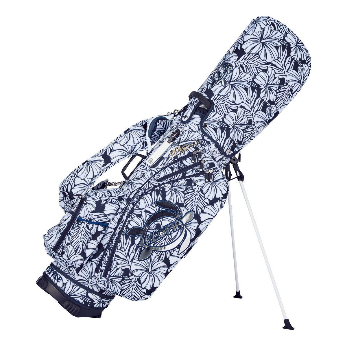 ウィンウィンスタイルALOHAHONUNEWLST軽量スタンドキャディバッグ2.7kg9型47インチ対応5分割ネームプレート付属刻印タイプCB-178【26SS】