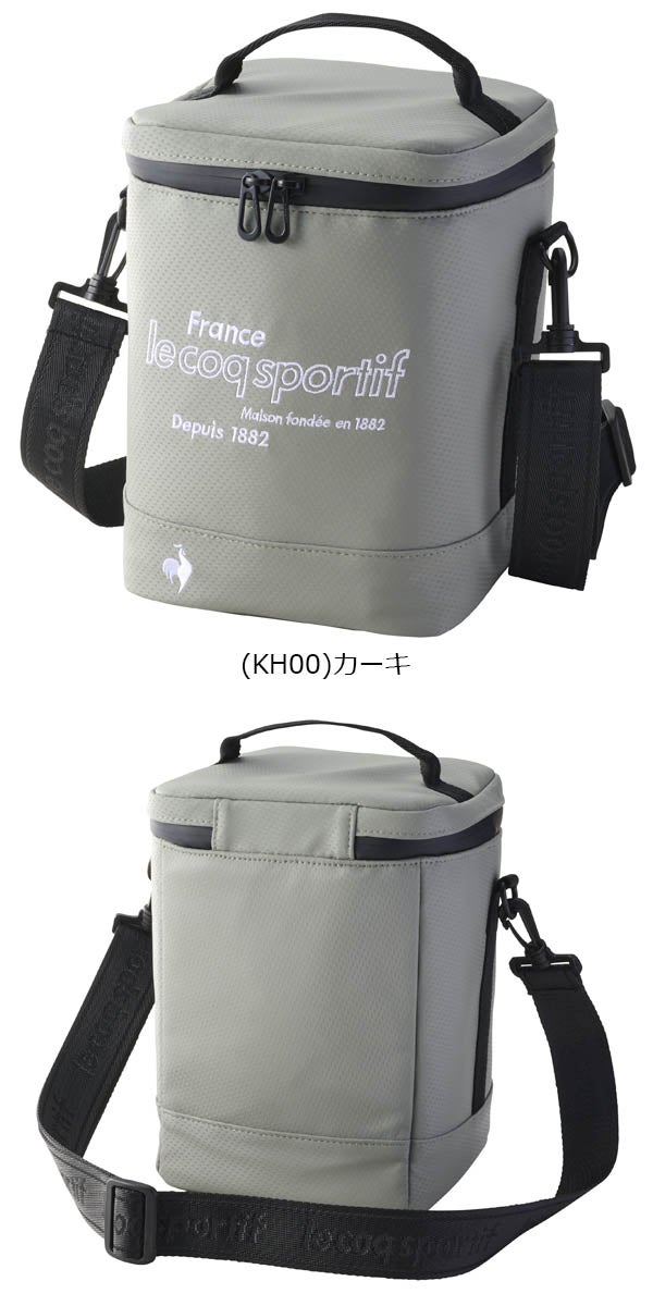 ルコックメンズ保温保冷機能付き縦型ポーチショルダー付きLG4FTT45Mlecoqsportif【24】