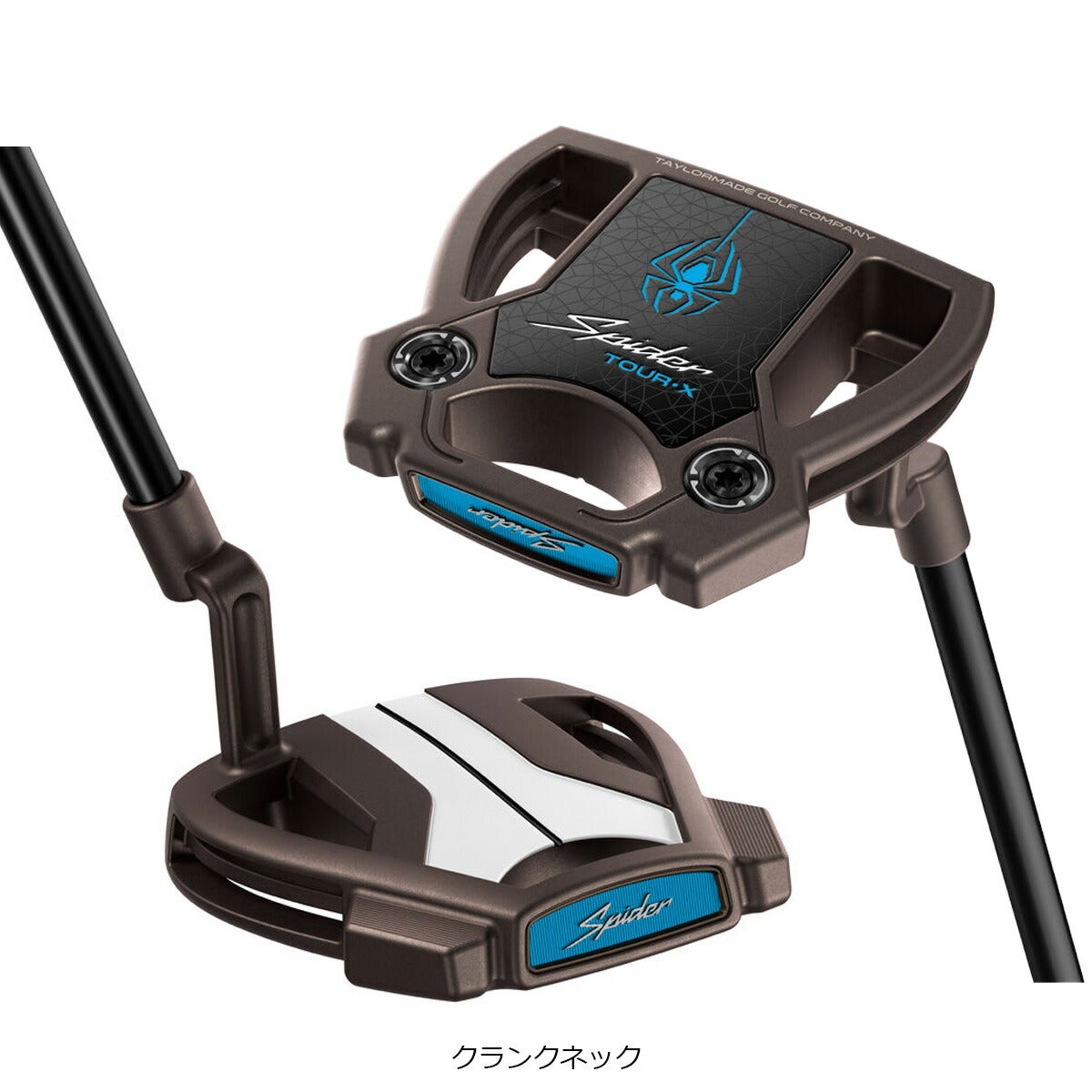 テーラーメイドメンズSPIDERTOURXTCDTruPathスパイダーツアーエックスパタークランクネックスモールスラントダブルベンド【26SS】
