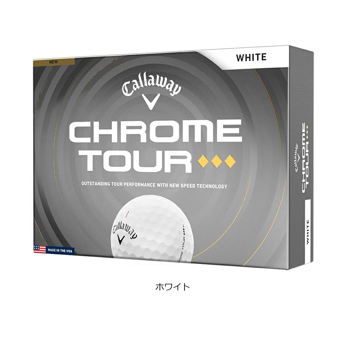 キャロウェイゴルフクロムツアートリプルダイヤモンドCHROMETOURゴルフボール1ダース【26SS】