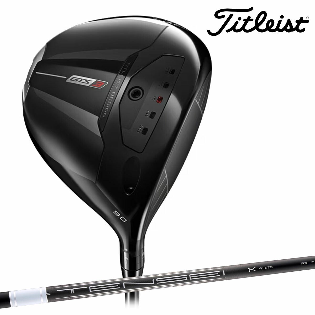 タイトリスト メンズ GTS3 ドライバー Tensei 1K White 65 RIP
