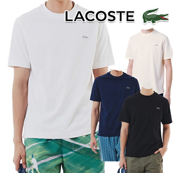 ラコステ2025年春夏モデルメンズアウトラインクロッククルーネックTシャツTH5582-99LACOSTE【25】