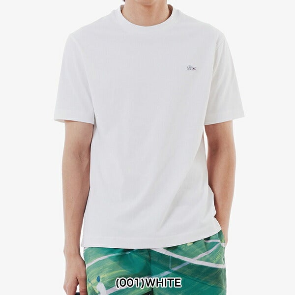 ラコステ2025年春夏モデルメンズアウトラインクロッククルーネックTシャツTH5582-99LACOSTE【25】