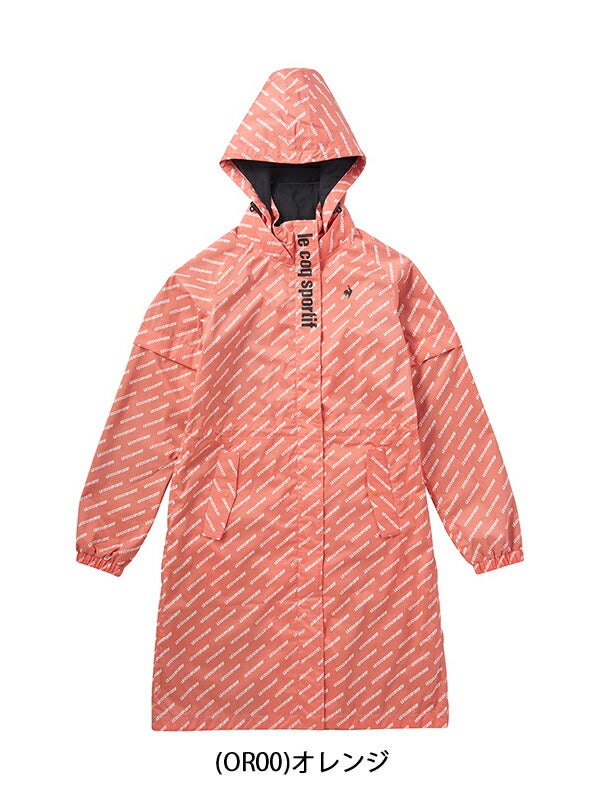 ルコック2024年春夏モデルレディースレインウェア（ワンピース）QGWXJF00W【24】lecoqsportif[ルコックスポルティフ]