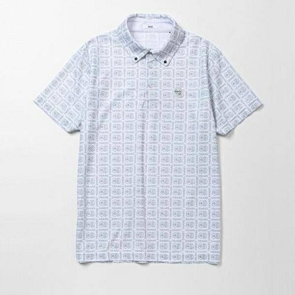 SY322025年春夏モデルメンズBOXGRAPHICKANOKOCOLLAR半袖シャツSYG-25SABS018【25】