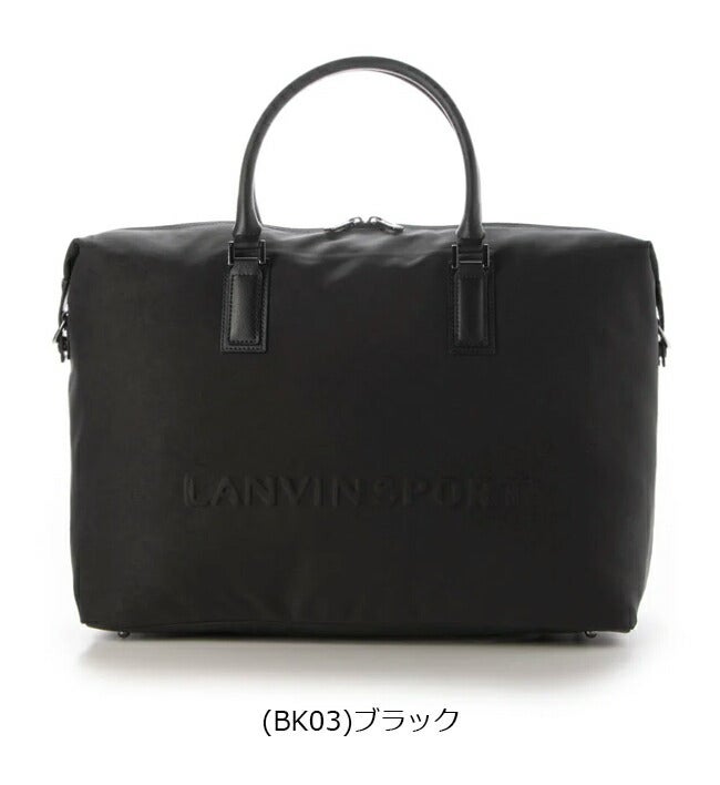ランバンスポール2025年秋冬モデルメンズスエード調ボストンバッグVG5FBB01M【25】
