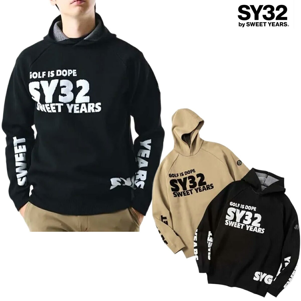 SY322025年秋冬モデルメンズSAGARASY32LOGOHOODIESWEATERフーディーセーターSYG-25A1-31【25】