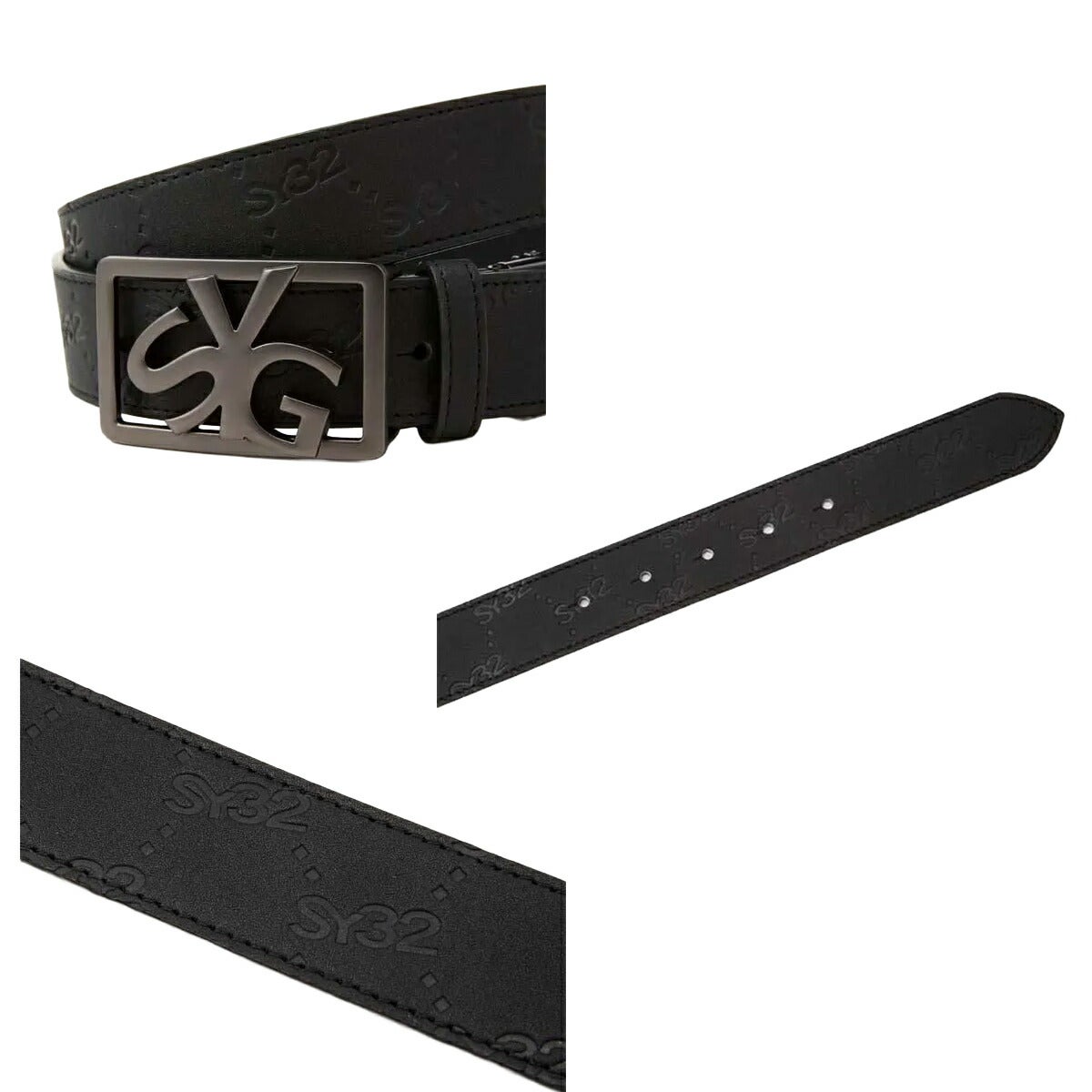 SY322025年秋冬モデルメンズEMBOSSBELTベルトSYG-25A9-24【25】
