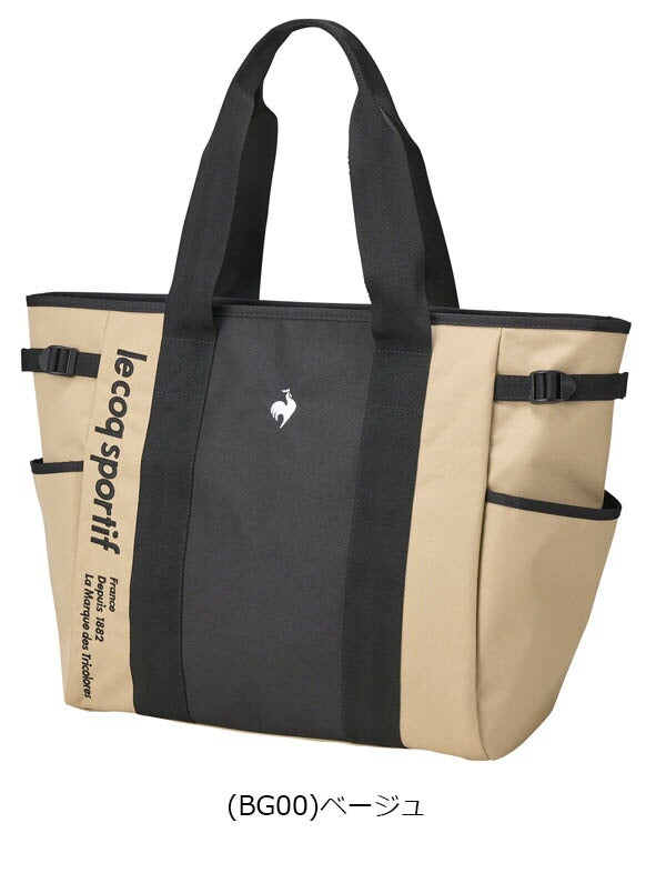 ルコックメンズスタイリッシュデザイントートバッグオリジナルロゴプリント裏地仕様LG4FTT01Mlecoqsportif【24】