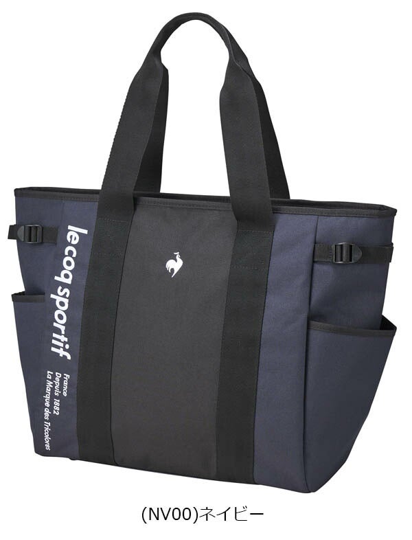 ルコックメンズスタイリッシュデザイントートバッグオリジナルロゴプリント裏地仕様LG4FTT01Mlecoqsportif【24】