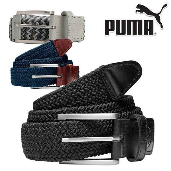 プーマゴルフ2025年春夏モデルブレイデッドウェーブベルト054483PUMAGOLF【25】