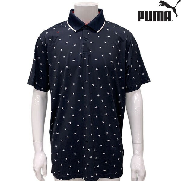 プーマゴルフ2025年春夏モデルPUMAXVOLITIONDANCINGSTAR半袖ポロシャツ629545PUMAGOLF【25】