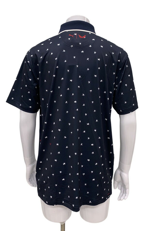 プーマゴルフ2025年春夏モデルPUMAXVOLITIONDANCINGSTAR半袖ポロシャツ629545PUMAGOLF【25】