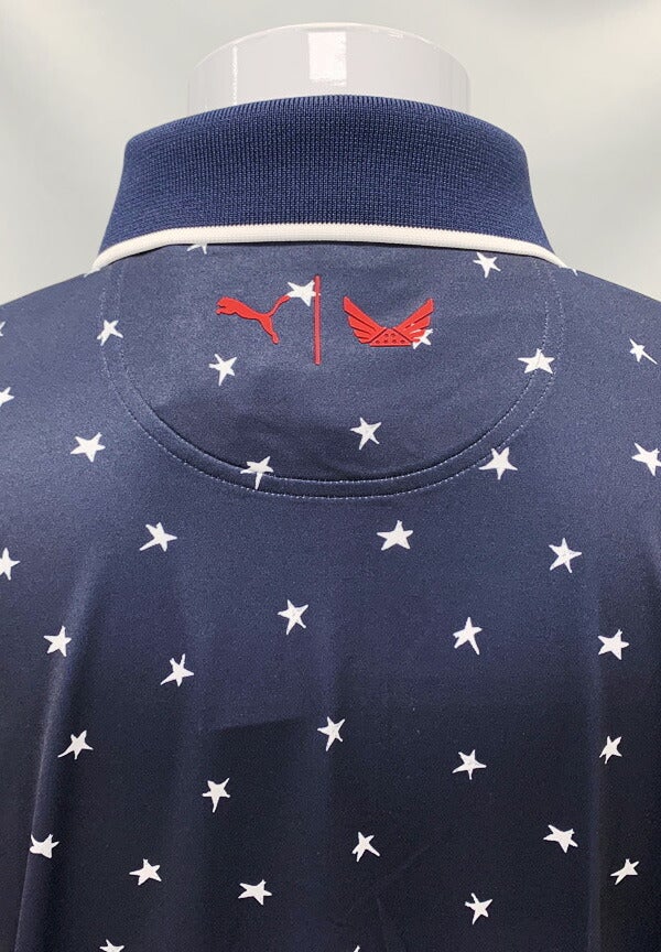 プーマゴルフ2025年春夏モデルPUMAXVOLITIONDANCINGSTAR半袖ポロシャツ629545PUMAGOLF【25】