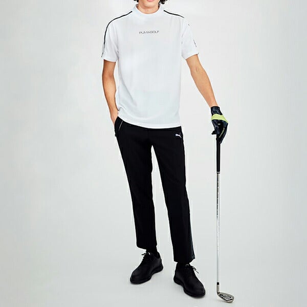 プーマゴルフ2025年春夏モデルSBラインスリーブモックネック半袖シャツ633322PUMAGOLF【25】